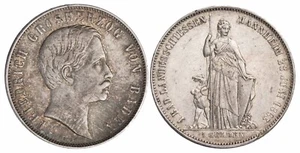 i-501060 Germany Grand Duchy of Baden 1 Gulden 1863 XF - Picture 1 of 1