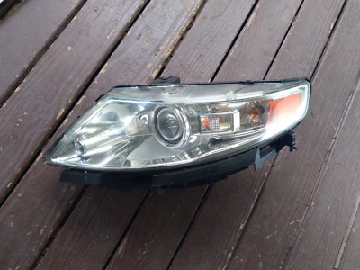 2009 - 2012 LINCOLN MKS DRIVER HID XENON HEADLIGHT CHROME AFS - Image 1 of 3