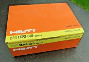 Dübel Hilti HPS 8/5 - 63547/4 - 8mm - 50 mm - 100 Stück - Picture 1 of 3