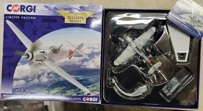 Corgi AA27107 Messerschmitt Bf 109G-6 Mosquito Hunter 3 JG 300 Red 8 Kurt Gabler - Image 1 of 4