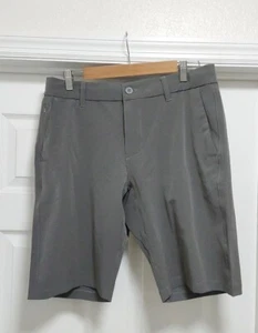 Hang Ten Shorts Men's Size 32 Gray Hybrid Stretch Comfort Summer Vacation - Picture 1 of 12