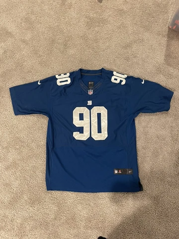 Jason Pierre Paul New York Giants Blue Nike Jersey Size XL/ 52 Stitched Cover