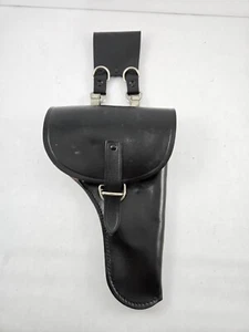 Unissued Italian Surplus Beretta 92 96 Leather Holster Owb Right Hand Black 92fs - Picture 1 of 6