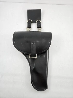 Funda de cuero Beretta 92 96 excedente italiana sin emitir mano derecha negra 92fs Foto 1 de 4