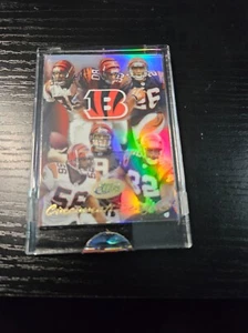 2004 eTopps Cincinnati Bengals Brian Simmons Chad Rudi Peter Warrick Team - Picture 1 of 2