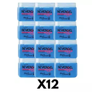 X12 REVERGEL FISSAGGIO REGOLARE GEL CAPELLI HELEN SEWARD REGULAR HOLD 500 ML 12 - Imagen 1 de 1