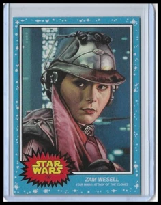 Topps Star Wars Living Set #130 2020 Zam Wesell - Imagen 1 de 2