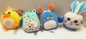 4 figuras pequeñas de animales esponjosos - Imagen 1 de 3