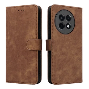 For OnePlus 13R Shockproof Phone Wallet Case Retro Flip Leather Matte Card Cover - Picture 1 of 20