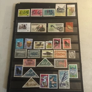 Collection Of Foreign On Cards Mostly Topicals Some Sets N107 - Picture 1 of 11