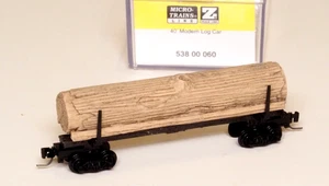 538 00 060 MTL Z-scale 40' Modern Log car - Picture 1 of 2