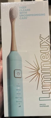 Lumineux зубная щетка для взрослых бамбуковые головки зарядная станция запечатанный и новый - Изображение 1 из 4