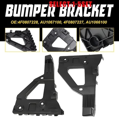 Suportes de para-choque adequados 2007-2011 Audi S6 base dianteira esquerda e direita 2-10X - Imagem 1 de 4