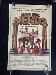De colección 1984 ~ La venganza de los nerds ~ PÓSTER ORIGINAL DE UNA HOJA DE PELÍCULA 27x41 - Imagen 1 de 9