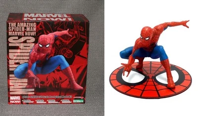 Estatua de Spider-Man Kotobukiya ARTFX 1/10 modelo prepintado sin usar, en caja Foto 1 de 4