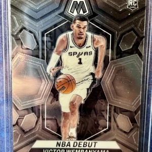 Tarjeta de novato Victor Wembanyama 2023-24 mosaico debut en la NBA #257 San Antonio Spurs RC - Imagen 1 de 7