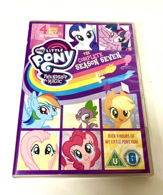 MY LITTLE PONY The Complete Season Seven 4 Discs Region 2 Rated G - Image 1 of 3
