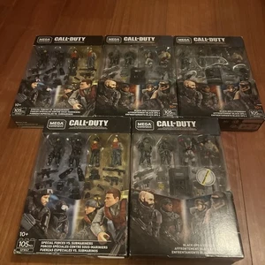 5 MEGA CONSTRUX - Call Of Duty Collector Construction Sets New In Box - Picture 1 of 6