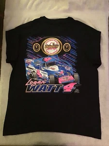2023 LOGAN WATT #4m Grandview Sportsman Champ Late Model Sprint Dirt XL TShirt - Bild 1 von 6