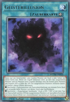 YuGiOh Geisterillusion MZTM-DE034 Rare Deutsch Neu 1st - Bild 1 von 2