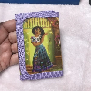 Disney Encanto Trifold Girls Boys Kids Wallet, Velcro BRAND NEW - Picture 1 of 9