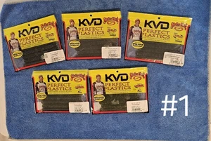 5 Packs Strike King KVD Perfect Plastics Mixed Baits/Colors - Picture 1 of 6