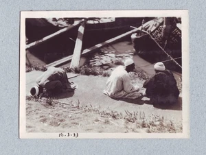 March 16, 1933 praying street Muslim people SALAH praying Cairo EGYPT Original P - Picture 1 of 2