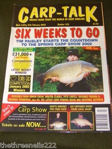 CARP TALK #393 - FEB 16 2002  - Picture 1 of 1