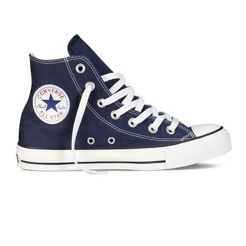 Scarpe Converse All Star Hi Sneakers Sportive in Tela da Uomo Donna Navy Blue