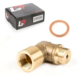 Prolunga sonda lambda 90° guarnizione lambda ottone per AUDI TT 8J3 8N3 FV3 - Foto 1 di 7