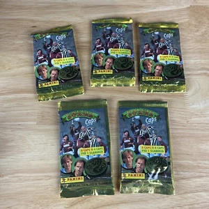 5 Panini Calcio Stars CAPS Slammers 1996 Package W/6 Caps Vintage Rare Soccer - Picture 1 of 5