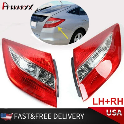 For Honda Accord Crosstour 2010-2012 2*Taillights Rear Tail Lights Lamps LH+RH - Image 1 of 4