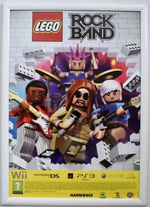 LEGO Rock Band RARE PS3 Wii XBOX 360 PSP 42cm x 59cm Promotional Poster - Picture 1 of 1
