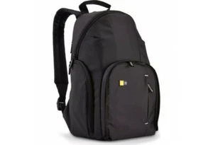 Case Logic TBC-411  Compact DSLR ILCE Camera Backpack in Black  (UK Stock)  BNIP - Picture 1 of 12