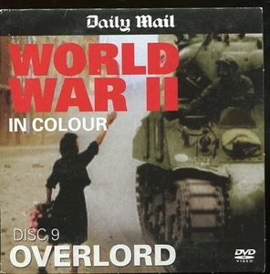 World War II In Colour / Disc 9 - Overlord - Newspaper Promo DVD - MINT - Picture 1 of 2