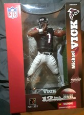 Michael Vick NFL QB 12 Inch Series 1 New 2003 McFarlane Sports Atlanta Falcons