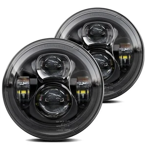 7 Zoll LED Scheinwerfer H6024 Rund Non-Halo Kompatibel mit Jeep Wrangler TJ... - Bild 1 von 7