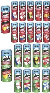 20 latas Pringles países EM 2024 EURO 24 juego completo Pringooals chips originales - Imagen 1 de 5