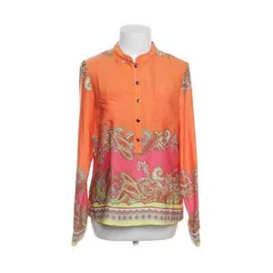 H&M, Bluse, Größe: 36, Orange/Mehrfarbig, Polyester, Paisley, Damen #WLr - Bild 1 von 5