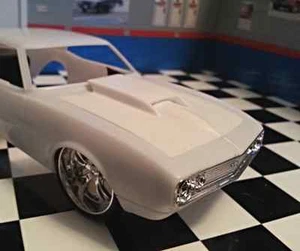 LEX'S SCALE MODELING Resin Stinger Hood for '67 Camaro SS Revell 1/25. NEW, HOT - Picture 1 of 3