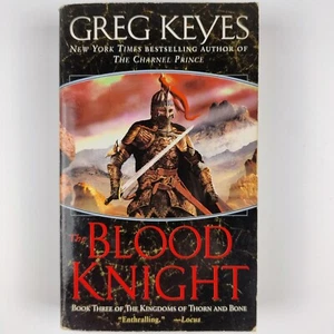 The Blood Knight by Greg Keyes Small Paperback Book - Kingdom of Thorn and Bone - Picture 1 of 11