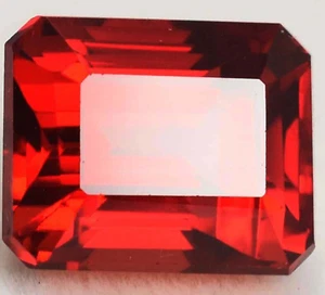 Natural 5.30 Ct Certified Tanzania Orange Tanzanite 10x8 MM Emerald Gemstone - Bild 1 von 6