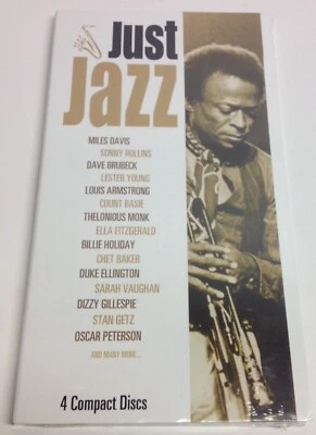 Just Jazz: 4 CD Box Set (2003) - Miles Davis/Billie Holiday/Charlie Parker - Image 1 of 4