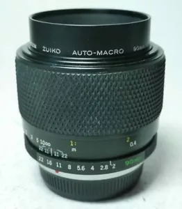 Olympus OM Zuiko Auto-Macro 2.0 90mm Objektiv An-Verkauf ff-shop24 - Bild 1 von 5