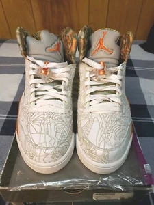Size 10.5 - Jordan 5 Retro RA Laser 315749-131 Great Condition VNDS! - Picture 1 of 8