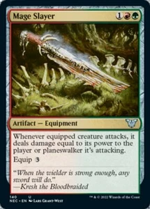 *COMO NUEVO* Mage Slayer - Kamigawa: Neon Dynasty Commander (UU) - Magic The Gathering - Imagen 1 de 1