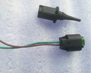 Outside Ambient Air Temperature Sensor OEM Plug Pigtail Mercedes C E S Smart SL - Picture 1 of 1