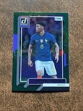 2022-23 Panini-Donruss Soccer Aurélien Tchouameni Green Foil - France #46