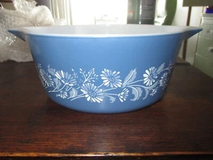 vintage Pyrex COLONIAL MIST 474B Casserole Dish 1.5 Quart - Picture 1 of 4