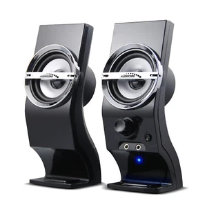 Głośniki komputerowe Audiocore USB 6W czarne AC805 - Zdjęcie 1 z 5